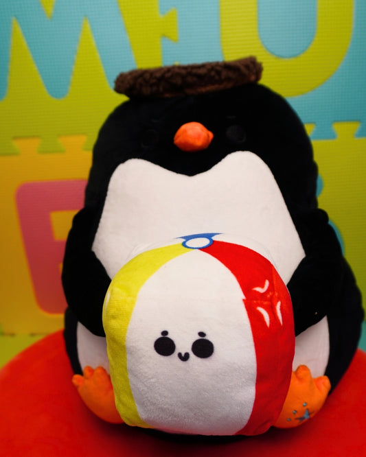José y Pelota de playa